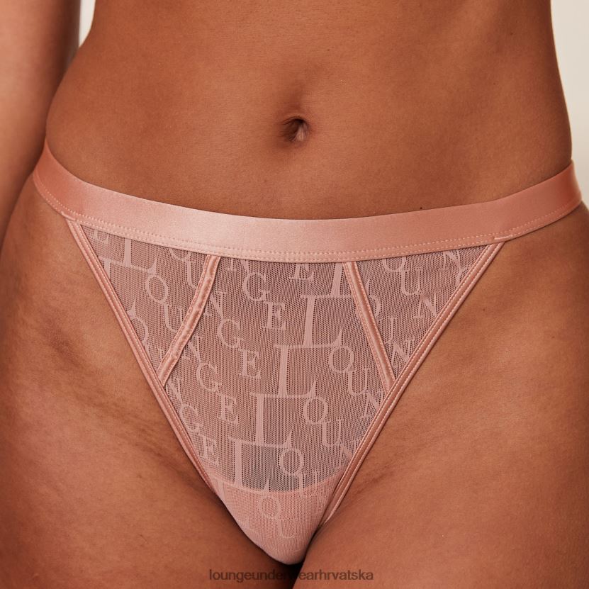 hr Lounge žene chic balkonski set grudnjaka i tangi ružičasta N0V4DZ97 donje rublje - Image 8
