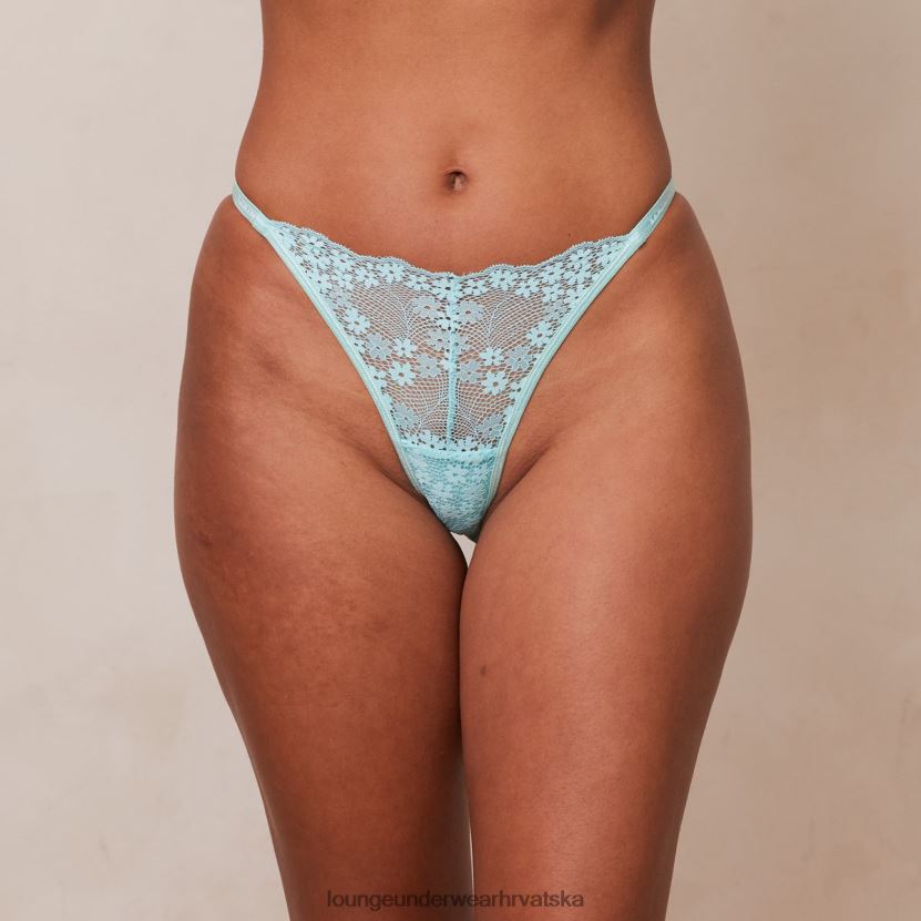 hr Lounge žene čipkaste trokutaste gaćice aqua blue N0V4DZ687 donje rublje - Image 2