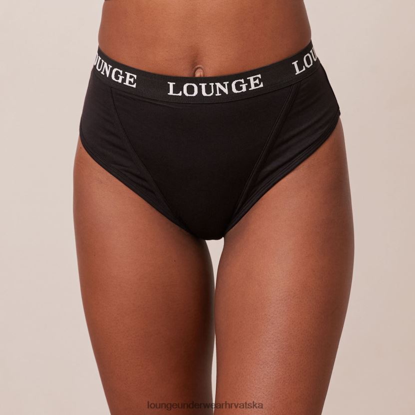 hr Lounge žene osnovne gaćice od bambusa crno N0V4DZ388 donje rublje - Image 1