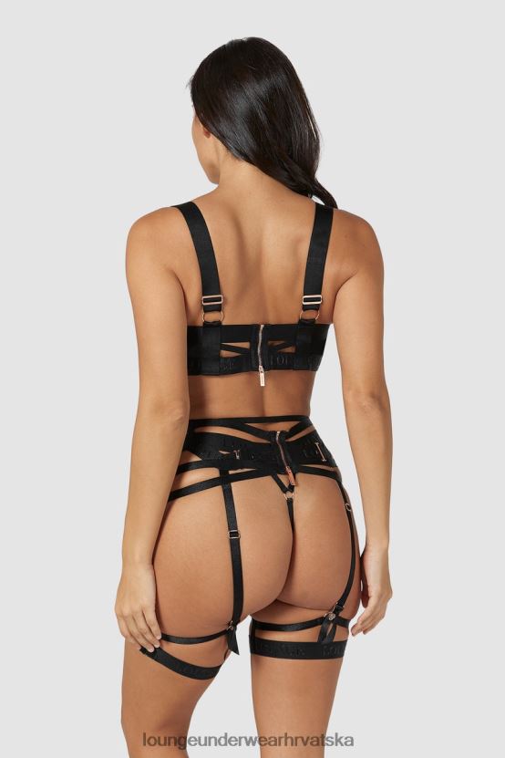 hr Lounge žene soriya intimni set crno N0V4DZ563 donje rublje - Image 2