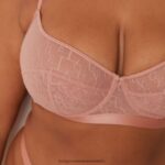 hr Lounge žene chic balkonski set grudnjaka i tangi ružičasta N0V4DZ97 donje rublje - Image 12